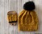 Beanie and Coffee Cozy: Black Maize product 5